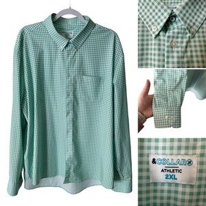 &COLLAR (And Collar) Athletic Fit Dartmouth Button-Down Dress Shirt Size 2XL